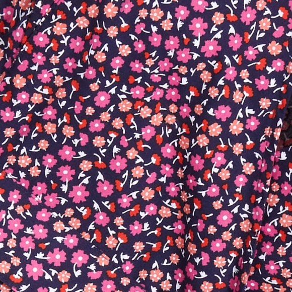 Draper James Sheryl Wrap Top in Ditsy Poppy - Picture 4 of 4